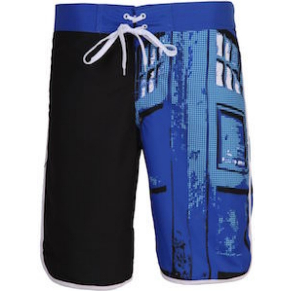 Men's Doctor Who Tardis board shorts